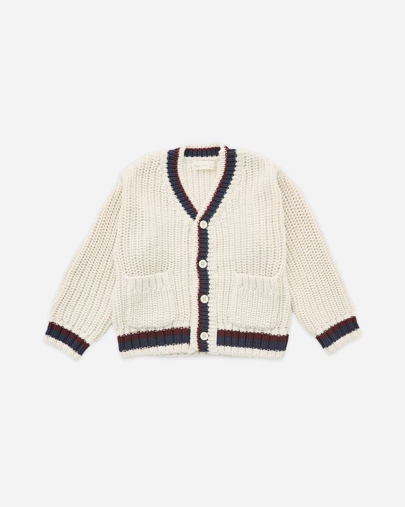 Rylee + Cru - Collegiate Cardigan - Natural