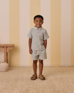 Rylee + Cru - Bermuda Short - Sage Check