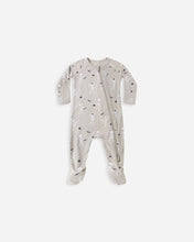 Load image into Gallery viewer, Quincy Mae - Bamboo Zip Footie - Skeletons