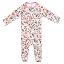 Load image into Gallery viewer, Copper Pearl - Natalie Zip-Up Footie Pajama