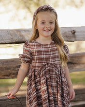 Load image into Gallery viewer, Rylee + Cru - Rose Dress - Aspen Plaid