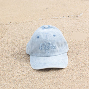 Tiny Whales - Aloha Trucker Hat - Stonewash Denim