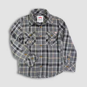 Appaman - Flannel Shirt - Greige Plaid