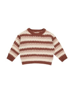 Rylee + Cru - Multi Stripe Aspen Sweater - Multi Stripe