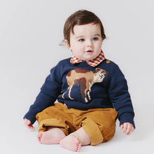 Load image into Gallery viewer, Pink Chicken - Baby Boys Oliver Sweater - Happy Dog