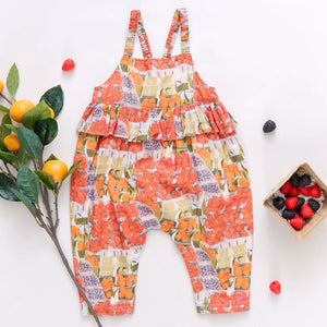 Pink Chicken - Baby Girls Brianne Jumper - Berries and Oranges