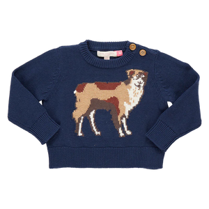 Pink Chicken - Baby Boys Oliver Sweater - Happy Dog