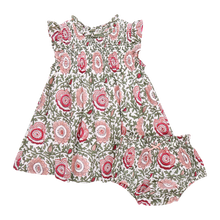 Load image into Gallery viewer, Pink Chicken - Baby Girls Stevie Dress Set - Lisbon Floral