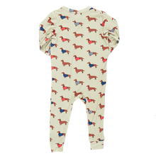 Load image into Gallery viewer, Pink Chicken - Baby Bamboo Romper - Sweater Dogs