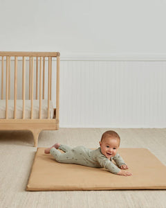 Ribbed Baby Jumpsuit - Trees