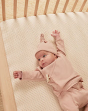 Load image into Gallery viewer, Quincy Mae - Bamboo Crib Sheet - Oat Check