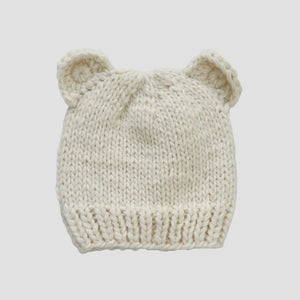 The Blueberry Hill - Bear Hat - Cream