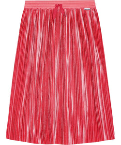 Molo - Becky Velvet Skirt - Flamingo Plume