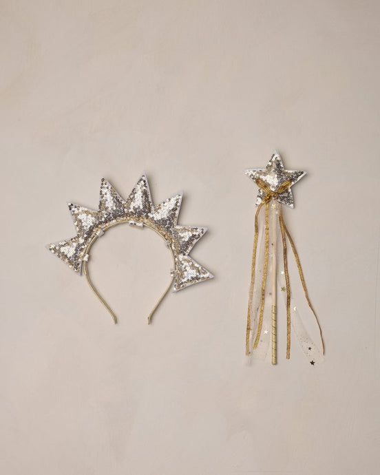 Noralee - Sun Crown + Wand - Gold