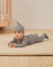 Load image into Gallery viewer, Quincy Mae - Waffle Knotted Baby Hat - Lagoon