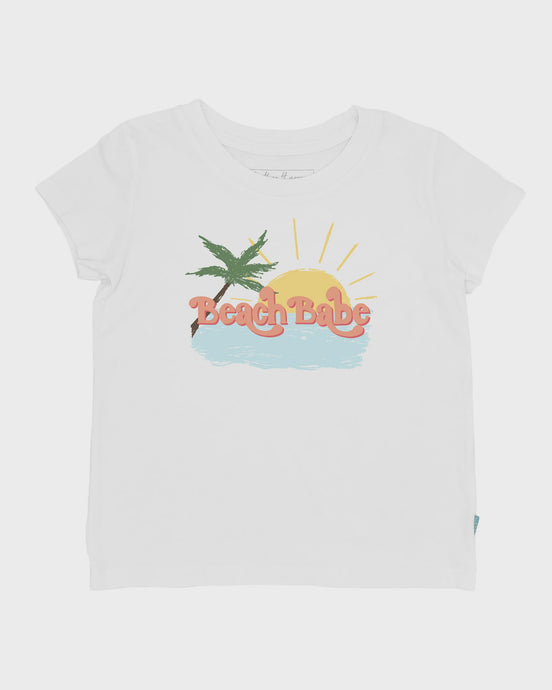 Feather 4 Arrow - Beach Babe Everyday Tee - White