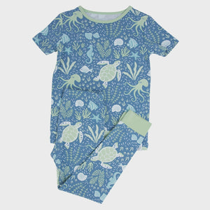 Sweet Bamboo - Big Kid Pajama SS - Under The Sea