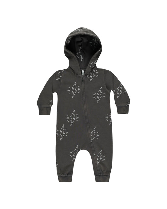 Rylee + Cru - Hooded Jumpsuit - Bolts