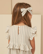 Load image into Gallery viewer, Rylee + Cru - Girl Bow - Ocean Stripe