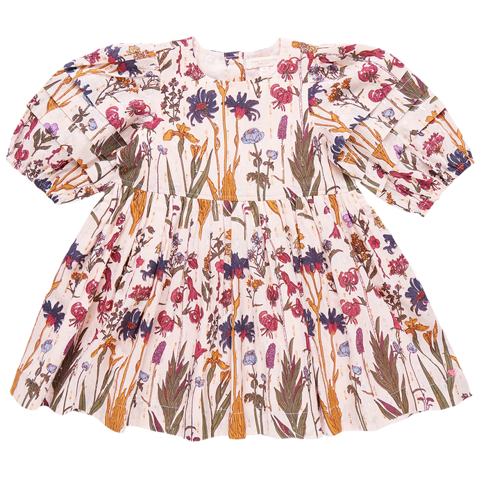 Pink Chicken - Girls Brooke Dress - Autumn Flowers