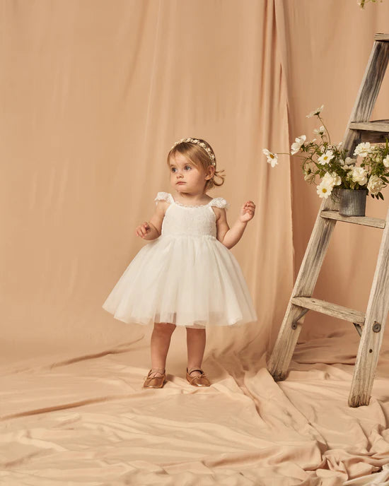 お値下げ！NORALEEノラリー　CAMILLA DRESSカミラドレス　2y Noralee - Camilla Dress - White – Jack + Emmy