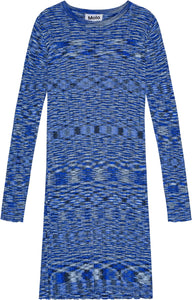 Molo - Camille Knit Dress - Blue Mouline