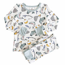 Load image into Gallery viewer, Caden Lane - Two Piece Pajama Set - Catch of the Day