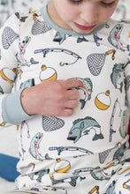 Load image into Gallery viewer, Caden Lane - Two Piece Pajama Set - Catch of the Day