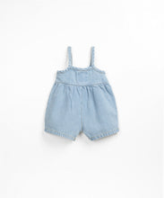Play Up - Jumpsuit With Coconut Buttons - Denim