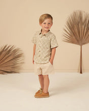Load image into Gallery viewer, Rylee + Cru - Collared Short Sleeve Shirt - Palm Check