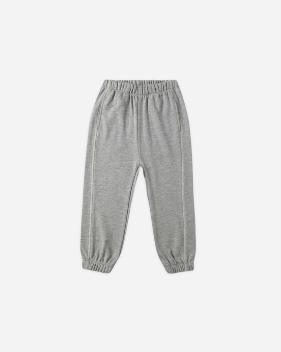 Rylee + Cru - Relaxed Sweatpant - Heathered Grey
