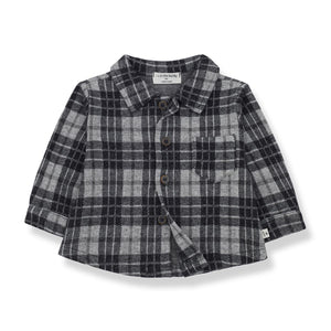 Feather 4 Arrow - Conrat Flannel Shirt - Anthracite