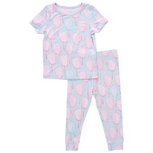 Pink Chicken - Kids Bamboo PJ Set - Cotton Candy