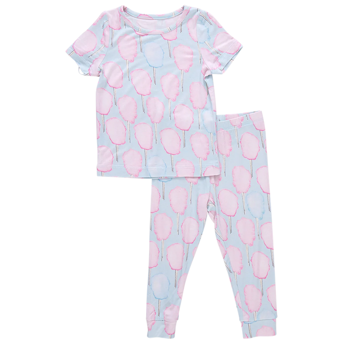 Pink Chicken - Kids Bamboo PJ Set - Cotton Candy