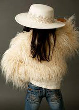 Load image into Gallery viewer, Joyfolie - Goldie Fur Coat - Cream