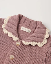 Load image into Gallery viewer, Rylee + Cru - Collared Cardigan - Rosewood