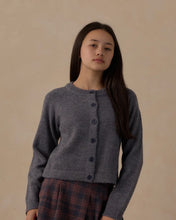 Load image into Gallery viewer, Rylee + Cru - Teen Fuzzy Cardigan - Midnight