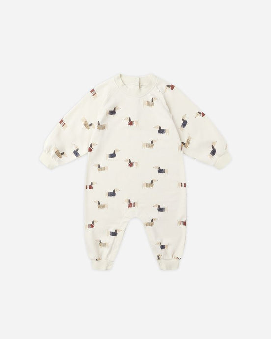 Rylee + Cru - Raglan Jumpsuit - Daschund
