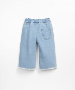 Play Up - Trousers In Recycled Cotton - Denim