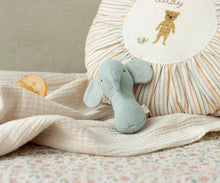 Load image into Gallery viewer, Maileg - Elephant Rattle - Light Dusty Blue