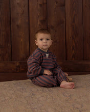 Load image into Gallery viewer, Rylee + Cru - Oversized Crew - Mulberry Stripe