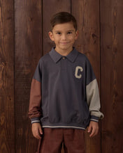 Load image into Gallery viewer, Rylee + Cru - Collared Sweatshirt - Color Block
