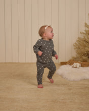 Load image into Gallery viewer, Rylee + Cru - Spongey Knit Set - Forest Polka Dot