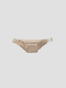 Play X Play - Fanny Pack - Clay Micro Check