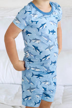 Load image into Gallery viewer, Caden Lane - Two Piece Short Pajama Set - Fin Friends