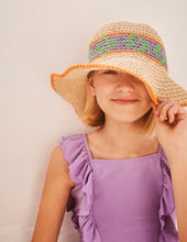 Load image into Gallery viewer, Molo - Flower Straw Hat