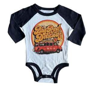 Rowdy Sprout - Foo Fighters Van LS Raglan Onesie