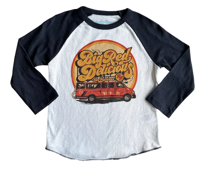 Rowdy Sprout - Foo Fighters Van LS Raglan Tee