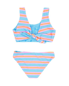 Feather 4 Arrow - Island Hopper Reversible Bikini - Crystal Blue