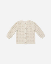 Load image into Gallery viewer, Quincy Mae - Scalloped Cardigan - Natural